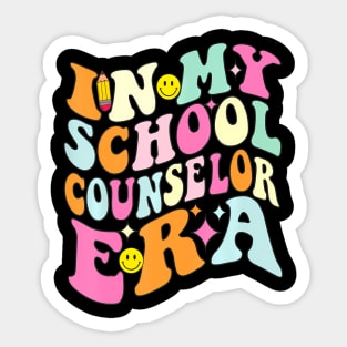 In My School Counselor Era Back To School Teacher Sticker